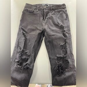 holister holy jeans